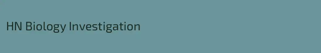 HN Biology Investigation